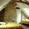 Chambre d'hote Maine-et-Loire - chambre a coucher sous le toit