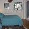 Chambre d'hote Rhne - Suite familiale la chambre bleue