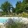 Chambre d'hote Vaucluse - vue sur la piscine 