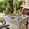 Chambre d'hote Dordogne - petit-djeuner en terrasse