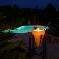 Chambre d'hote Alpes Maritimes - le jardin de nuit